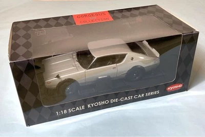 Kyosho 1/18 Nissan Skyline 2000gt-r Kenmeri Kpgc110 Diecast Model Car Replica - Image 1 of 4