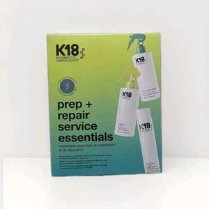K18 Prep + Repair Service Essentials Biomimetic Hairscience Salon Set New In Box - Picture 1 of 3