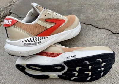 Brooks адреналин GTS 24 мужской размер 9 Taffy вишни помидоры туфли Бесплатная доставка - Изображение 1 из 4