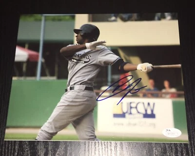 奥斯汀·杰克逊亲笔签名 8 x 10 照片洋基队老虎队/JSA — 第 1/2 张图片