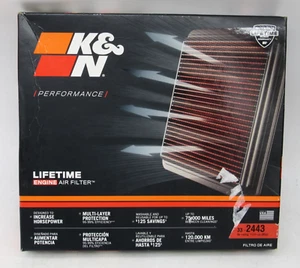 NEW K & N Engineering 332443 Filters - Air Filter PERFORMANCE LIFETIME FAST SHIP - Picture 1 of 7