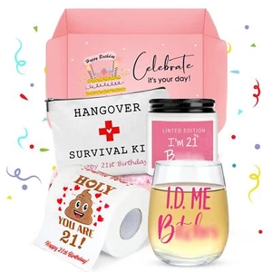 21st Birthday Gifts for Her Happy 21st Birthday Gifts for 21 Year Old Women F... - Picture 1 of 7