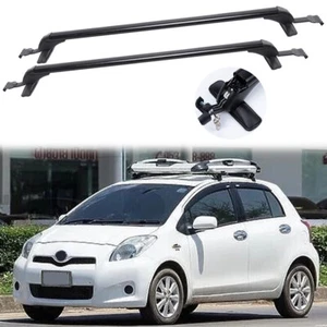 For Toyota Yaris Matrix 03-14 Roof Rack Cross Bars Luggage Cargo Carrier w/Lock - Foto 1 di 8