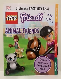 LEGO Friends - Animal Friends Ultimate Factivity Book - Like New Unused - Picture 1 of 6
