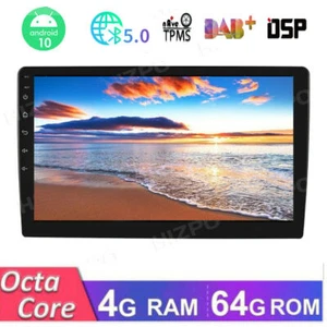 64GB Android 10 9" DSP Car Stereo 4G WIFI Auto Radio GPS 8Core DSP Bluetooth - Picture 1 of 12