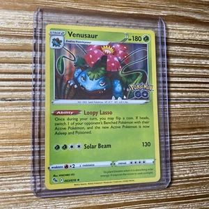 Venusaur 003/078 Holo Rare Pokemon Go TCG 2022 Pokémon Card NM-Mint - Picture 1 of 2