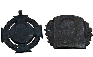 Original WWI WW1 Badgeі KuK Austria-Hungary 2 pcs. - Picture 1 of 7