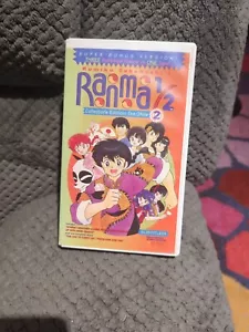 Ranma 1/2 THE OAV’s 2 VHS Subtitled COLLECTORS EDITION Subbed Rare Hard Case - Picture 1 of 4