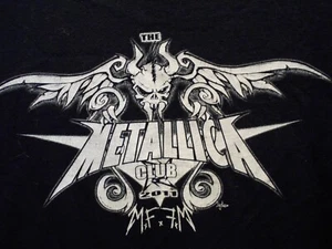 Camiseta Metallica Club 2011 Metallica Forever talla 2XL 100 % algodón negra - Imagen 1 de 8