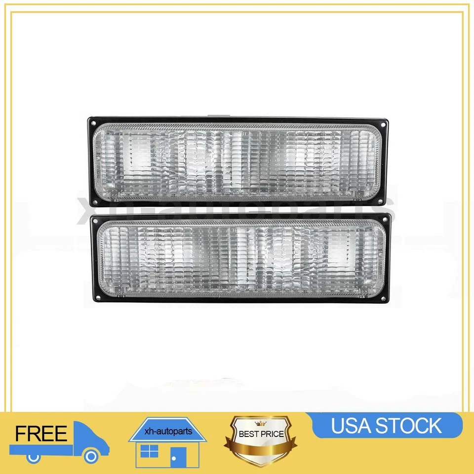 Fits 1988~1989 Chevrolet C1500 2X Front TYC Turn Signal / Parking Light Assembly - Image 1 of 4