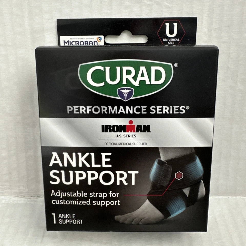CURIM26700 CURAD Performance Series Ironman Ankle Brace Wrap Universal Size
