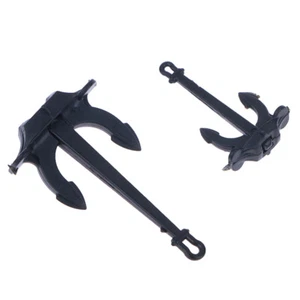 1PCS RC Boat Mini ABS Plastic Movable Hall Anchors Anchor Rod DIY for Ship Model - Picture 1 of 14
