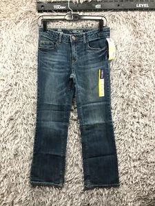 Cherokee Low Rise Sophie Boot Jeans Girls Size 14 Blue Mid Rise Adjustable Waist - Picture 1 of 16