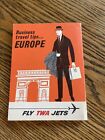 TWA Trans World Airlines Business Travel Tips Europe 1966 Book
