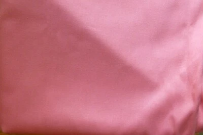 Shiny Pink Twill Type FABRIC selvedges 44 in. W By 1.5 Yards, General Sewing - Image 1 of 2