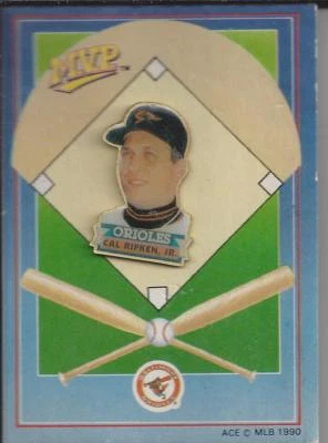 Cal Ripken Jr MVP Commemorative Pin 1990 - Image 1 of 2