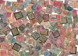 WORLDWIDE LOT OF DIFFERENT CLASSIC VERY OLD STAMPS 150++ - Picture 1 of 1