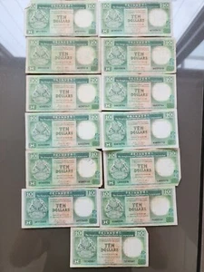 Hong kong 10 dollar notes (1985 - 1992) - Picture 1 of 1