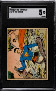 1940 Gum Inc Superman na ratunek #46 SGC 5 - Zdjęcie 1 z 2
