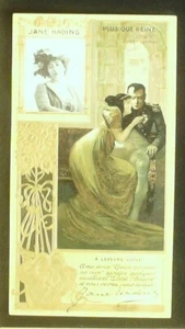 Chromo Lefèvre Utile LU Hading Jane Personnage Célèbre Chanteuse 1900 - Picture 1 of 2