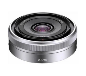 Sony Nex E 16mm f2.8 Pancake Micro SLR Camera Lens - Picture 1 of 1
