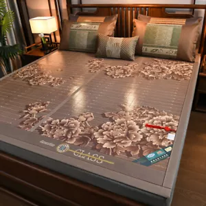 Summer Sleeping Mat Bamboo Bed Mat Cool Feeling Double Faces Rattan Mat Classic - Picture 1 of 15