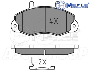 Frein Meyle Set Plaquettes,Essieu Avant Avec anti-grincement plaque 025 214 - Picture 1 of 1