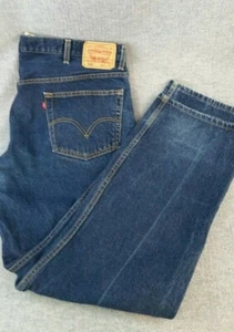 LEVI'S 505 Red Tab Mens 42 x 32 Regular Fit Jeans 5-Pocket Denim - Bild 1 von 9