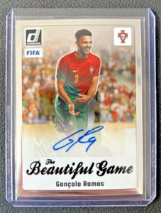 2023-24 Panini Donruss Portugal [PSG] GONCALO RAMOS The Beautiful Game Auto - Picture 1 of 2