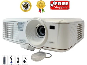 Mitsubishi ES200U DLP Proiettore 2400 Ansi Cinema 1080p Hdmi-Adapter W/Remoto - Picture 1 of 9