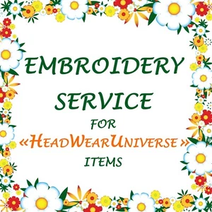Embroidery service: put wording personalization on scrub cap - Picture 1 of 4