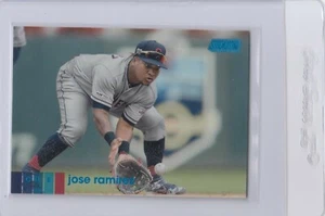 2020 TOPPS STADIUM CLUB JOSE RAMIREZ CLEVELAND GUARDIANS BLUE FOIL #D34/50 BV $15 - Foto 1 di 1