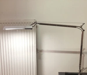 Orig. Artemide Tolomeo Tavolo Video Schreibtisch- und Leselampe in Silber/Alu - Bild 1 von 11
