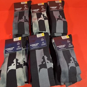 NEW Under Armour Project Rock Playmaker Crew Socks Large 8-12 GRAB BAG 2 Pair - Picture 1 of 5