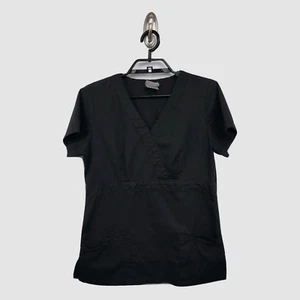 Blusa Médica Inspiration by Letap XS Negra Bolsillos Delanteros para Mujer - Imagen 1 de 4