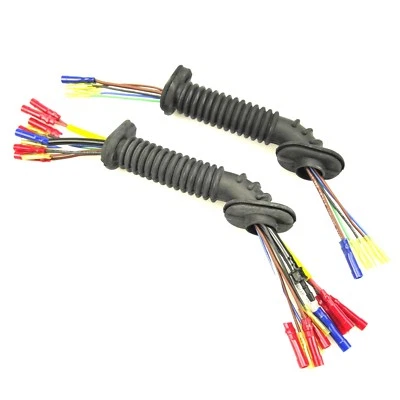 2x Kabelbaum Reparatursatz Kabelsatz VW Golf 4 IV Heckklappe links & rechts  - Bild 1 von 4