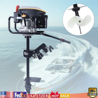 4-Stroke 9HP TCI Water Cooling System 4500rpm Outboard Fishing Boat Engine Motor - Image 1 of 4