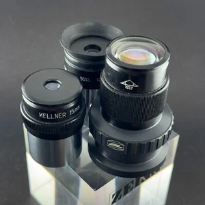 NPZ KELLNER 15mm PLOSSL 25mm Baader Adapter Barlow 10mm EYEPIECE Ocular lens - Bild 1 von 24