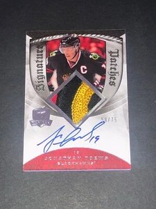2008-09 THE CUP Jonathan Toews Parches Signature Parche Automático SP/75 *Parche Insano* - Imagen 1 de 2