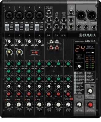 Yamaha MG10X- 10 Kanal Studio Mischpult Mixer - Bild 1 von 2