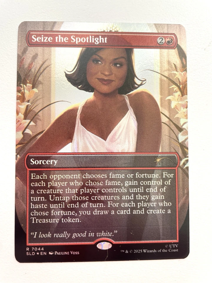 Seize the Spotlight R Foil #7044 | SLD Secret Lair The Office | SAME Day Ship! - Image 1 of 1