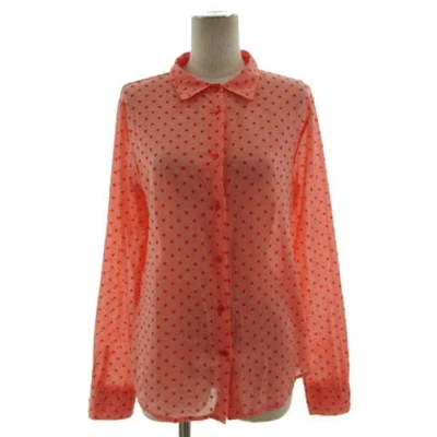 Camicia Ottod'Ame in cotone trasparente a pois manica lunga Italia donna... - Immagine 1 di 4