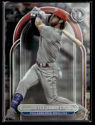 2024 Topps Tribute Baseball Bryce Harper Philadelphia Phillies #13 - Image 1 of 2
