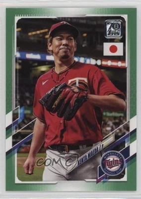 2021 Topps Japan Edition Jade Green /75 Kenta Maeda #207 - Image 1 of 2