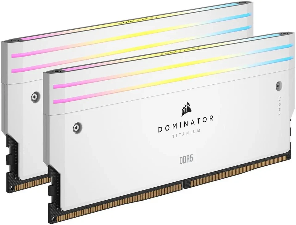 CORSAIR Dominator Titanium 64GB (2 x 32GB) DDR5 6000 (PC5 48000) Desktop Memory - Image 1 of 4