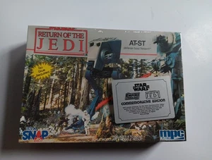 Vintage MPC Ertl Star Wars Return of the Jedi AT-ST Model Kit 8734 NEW SEALED - Picture 1 of 7