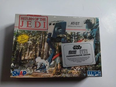 Vintage MPC Ertl Star Wars Return of the Jedi AT-ST Model Kit 8734 NEW SEALED - Image 1 of 4