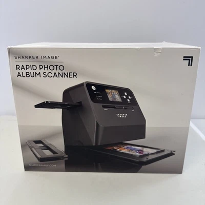 Sharper Image Rapid Photo Album Scanner New In Box - Image 1 of 4