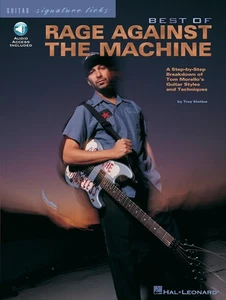 Best Rage Against The Machine Guitar Lessons Signature Licks Tab Book & Audio - Picture 1 of 1