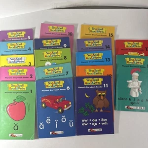 Sing, Spell, Read And Write- Level 1 Readers 1-17 (Complete Set) Cover Wear - Picture 1 of 8